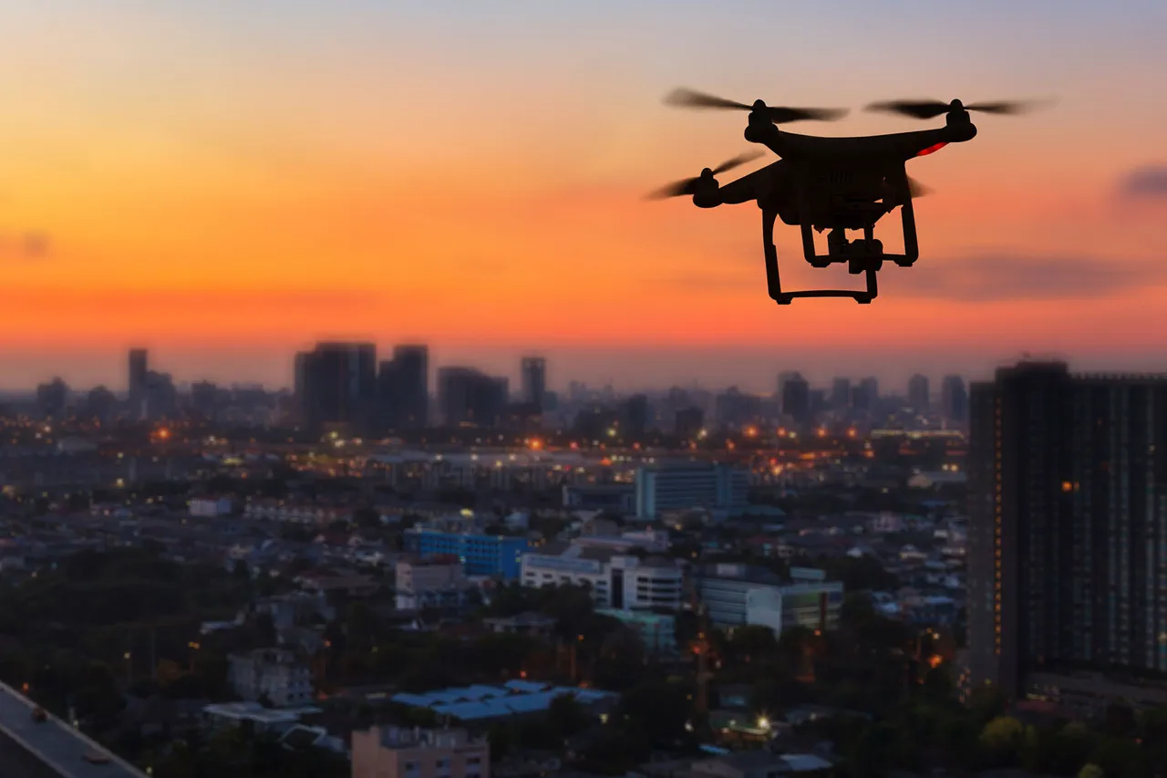 Moscou : un drone abattu, Sobianine sur les lieux