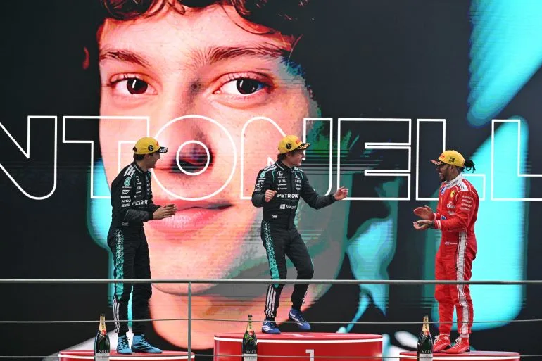 Кіммі Антонеллі: історична перемога на Гран-прі Китаю Формули-1