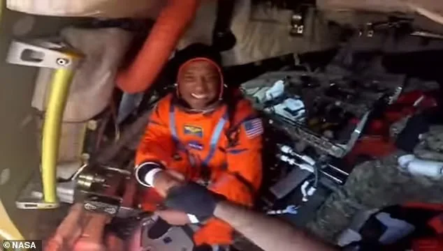 NASA's Historic Moon Mission: Emotional Reunion after Record-Breaking Journey.