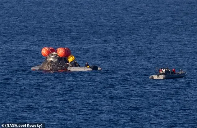 NASA's Historic Moon Mission: Emotional Reunion after Record-Breaking Journey.