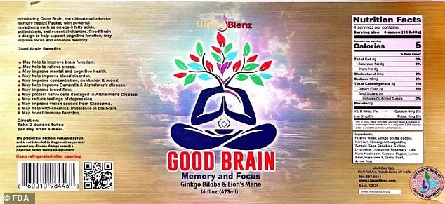 Urgent Recall: 'Good Brain Tonic' Beverages Due to Botulism Risk