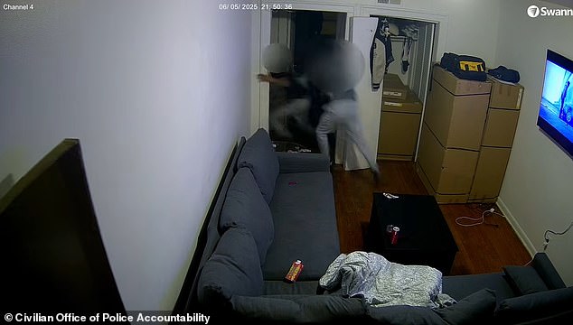 Body cam footage shows Chicago officer fatally shooting his partner during a pursuit.