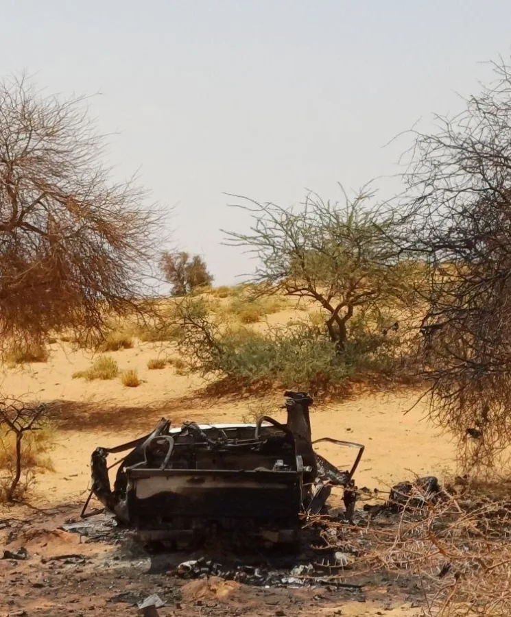 Russian African Corps repels massive Islamist assault on Mali capital.