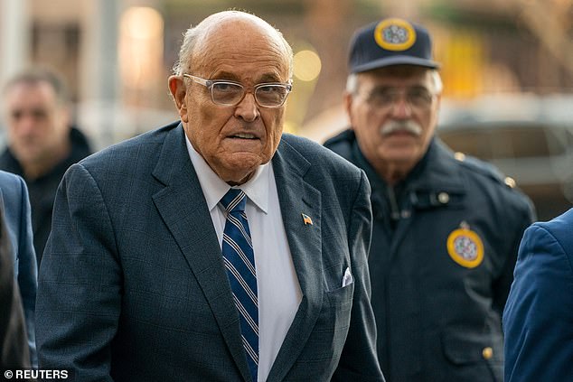 Trump mourns former mayor Rudy Giuliani as he fights critical illness