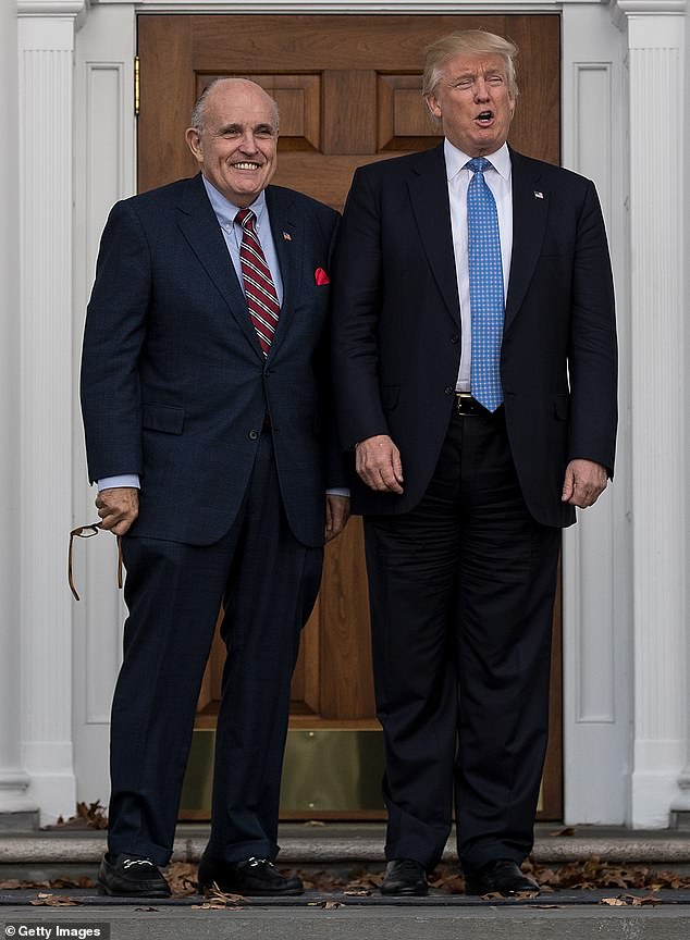 Trump mourns former mayor Rudy Giuliani as he fights critical illness