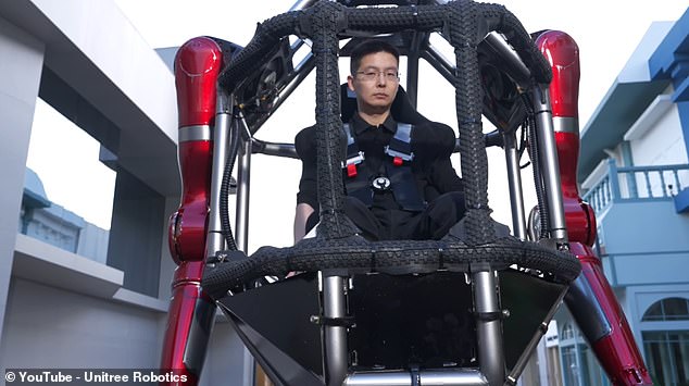 China launches world's first serial humanoid robot with an onboard pilot.