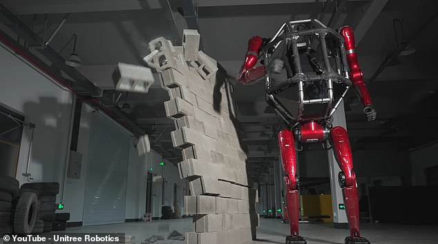 China launches world's first serial humanoid robot with an onboard pilot.