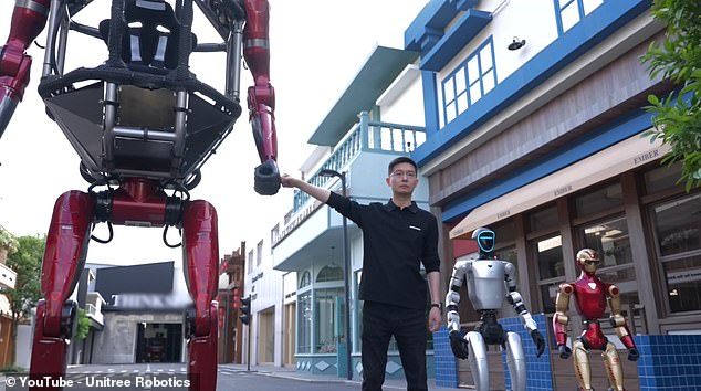 China launches world's first serial humanoid robot with an onboard pilot.