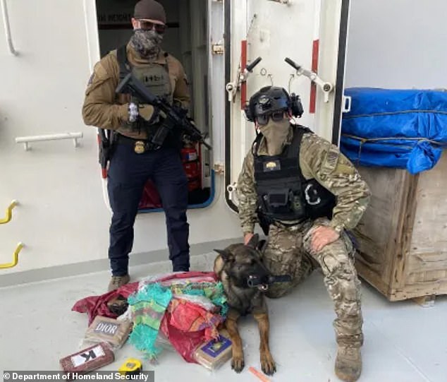 Arrested for smuggling $6.4 million in cocaine hidden inside Dior bags.