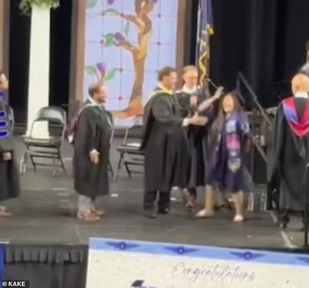 Viral Footage Shows Wichita High Official Forcing Students To Shake Hands
