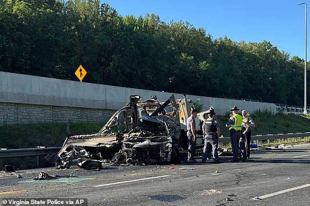 Virginia bus crash kills four family members en route to wedding