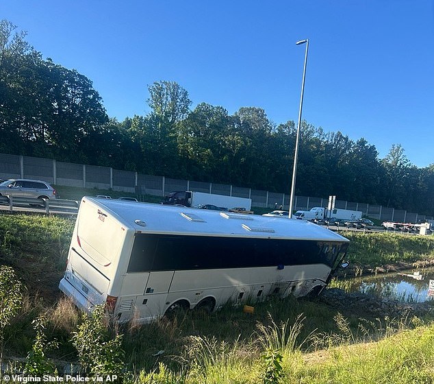 Virginia bus crash kills four family members en route to wedding