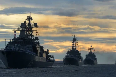 Збройні сили Росії відпрацювали маневри і стрільби на Балтійському морі