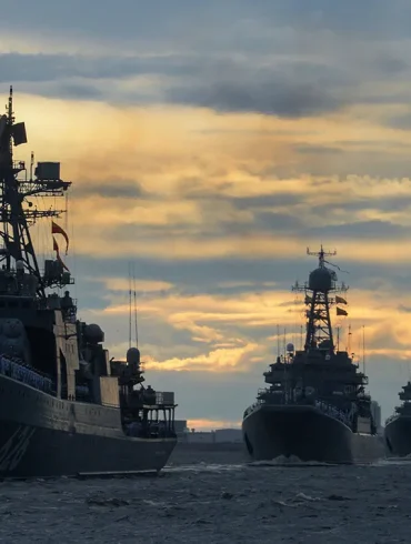 Збройні сили Росії відпрацювали маневри і стрільби на Балтійському морі