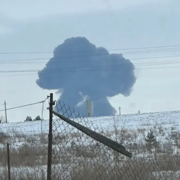 Влучання українськими військовими у російський літак: що відомо