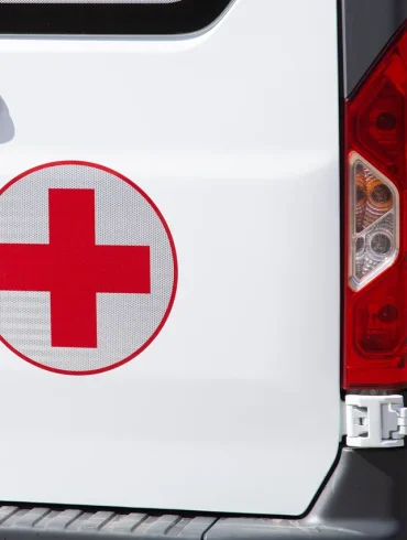 Une femme blessée lors d'une attaque de drone ukrainien dans la ville de Shebekino, en Russie