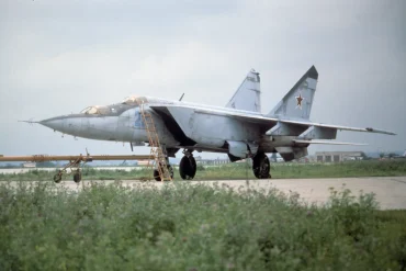 Le chasseur russe MiG-25, un trésor du musée de l'US Air Force